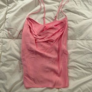 Zara silk tank top size small